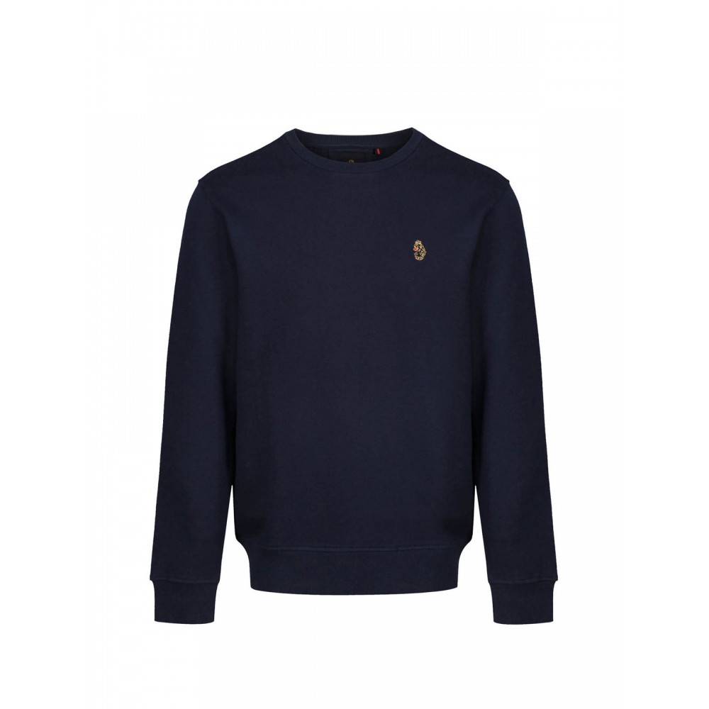Luke 1977 London 1000 Essential Sweatshirt - Dark Navy