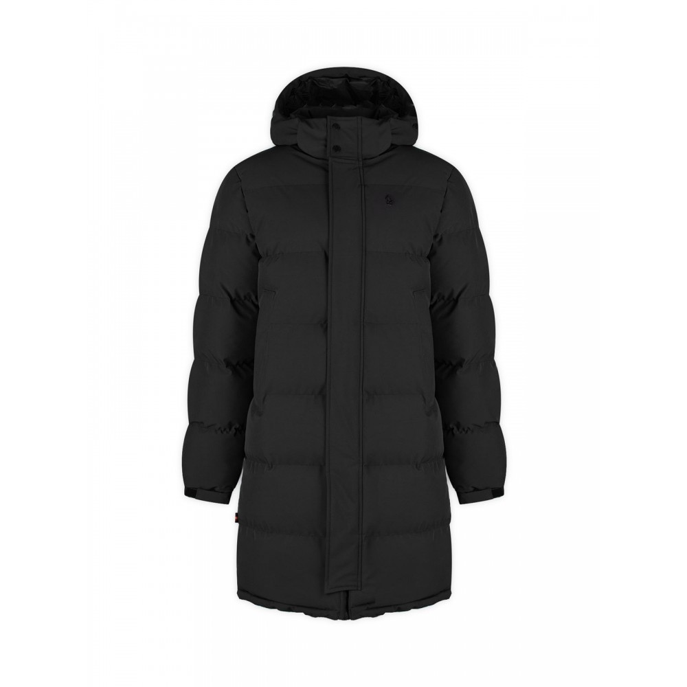 Luke 1977 Long Auckland Padded Jacket - Black
