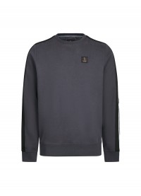 Luke 1977 Massachusetts 1000 Tape Detail Sweatshirt - Charcoal Luke 1977 Massachusetts 1000 Tape Detail Sweatshirt - Charcoal