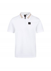 Luke 1977 Throop Zip Polo - White