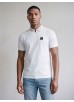 Luke 1977 Throop Zip Polo - White