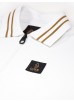 Luke 1977 Throop Zip Polo - White