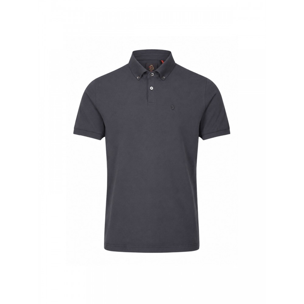 Luke 1977 Macau Premium Modal Polo - Charcoal