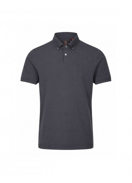 Luke 1977 Macau Premium Modal Polo - Charcoal Luke 1977 Macau Premium Modal Polo - Charcoal