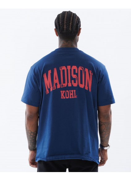 Madison Kohl MK Archie T-Shirt - Navy/Fushia