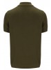 FILA SANDER TEXTURED KNIT POLO SHIRT - DARK OLIVE
