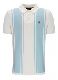 FILA BUDDY BOWLING STYLE KNITTED POLO - STERLING BLUE