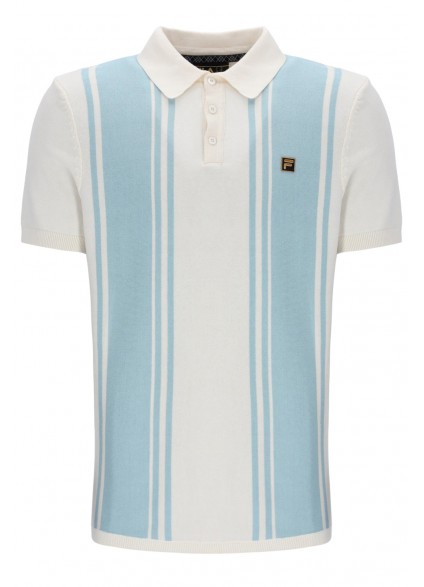 FILA BUDDY BOWLING STYLE KNITTED POLO - STERLING BLUE