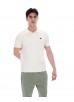 FILA DENNY DIAMOND KNIT OPEN COLLAR POLO - COCONUT MILK FILA DENNY DIAMOND KNIT OPEN COLLAR POLO - COCONUT MILK