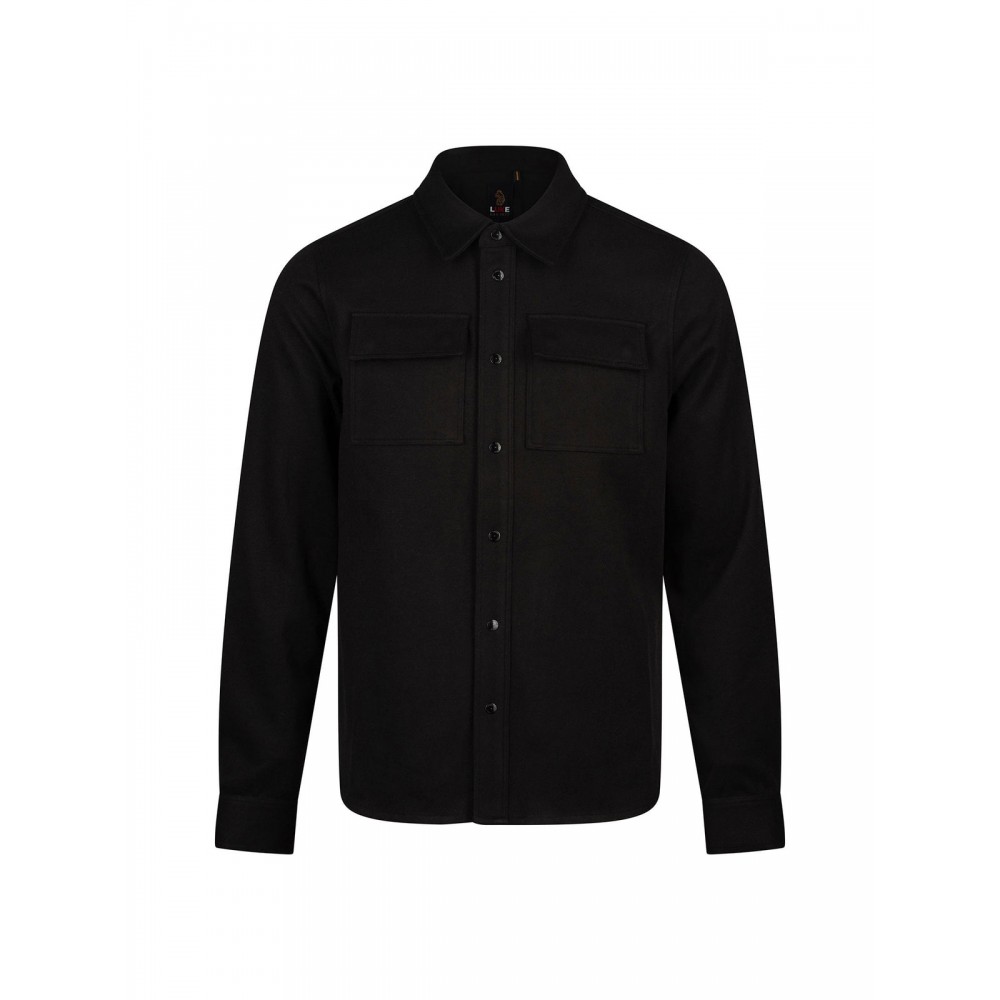 Luke 1977 Ettrick Overshirt - Black