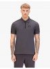 Luke 1977 Caltech 1000 Pique Zip Neck Polo Shirt - Charcoal Luke 1977 Caltech 1000 Pique Zip Neck Polo Shirt - Charcoal