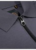 Luke 1977 Caltech 1000 Pique Zip Neck Polo Shirt - Charcoal Luke 1977 Caltech 1000 Pique Zip Neck Polo Shirt - Charcoal