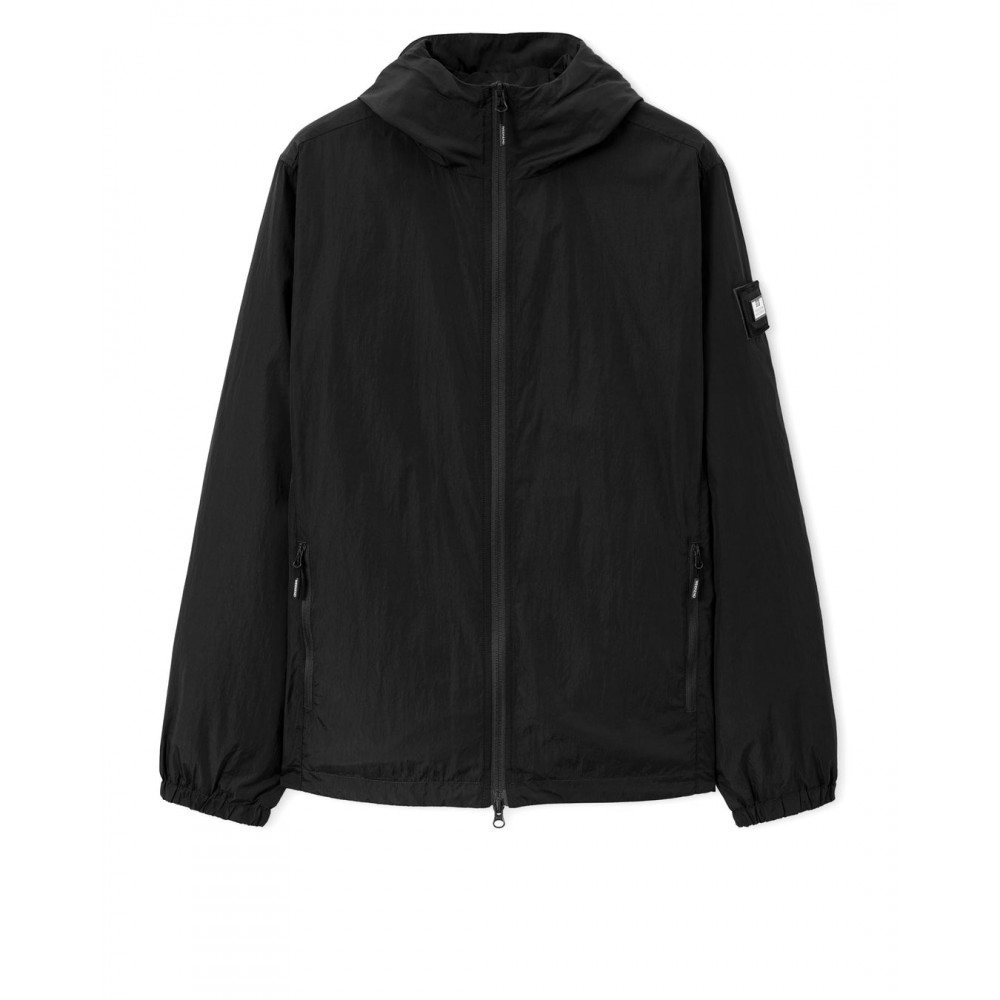 Weekend Offender Technician Fleece Lined Face Mask Jacket - Black