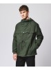 Weekend Offender Kovags Over-Top Smock Jacket - Black Forest Green