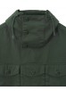 Weekend Offender Kovags Over-Top Smock Jacket - Black Forest Green
