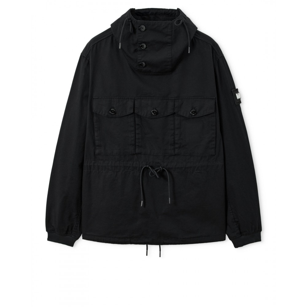 Weekend Offender Kovags Over-Top Smock Jacket - Black