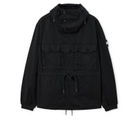 Weekend Offender Kovags Over-Top Smock Jacket - Black