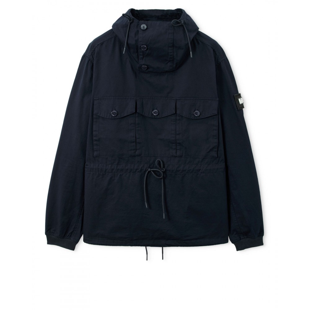 Weekend Offender Kovags Over-Top Smock Jacket - Navy