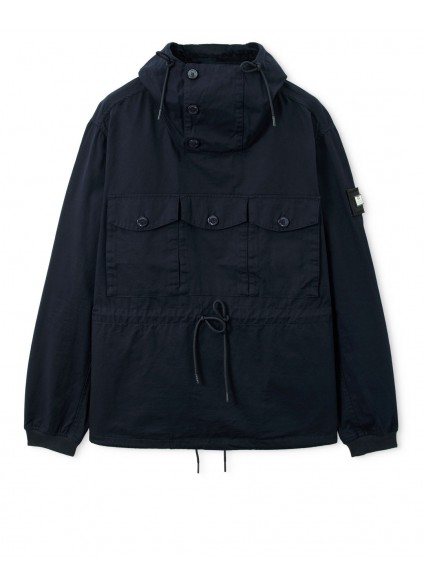 Weekend Offender Kovags Over-Top Smock Jacket - Navy
