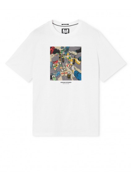 Weekend Offender Imbibo Graphic T-shirt - White
