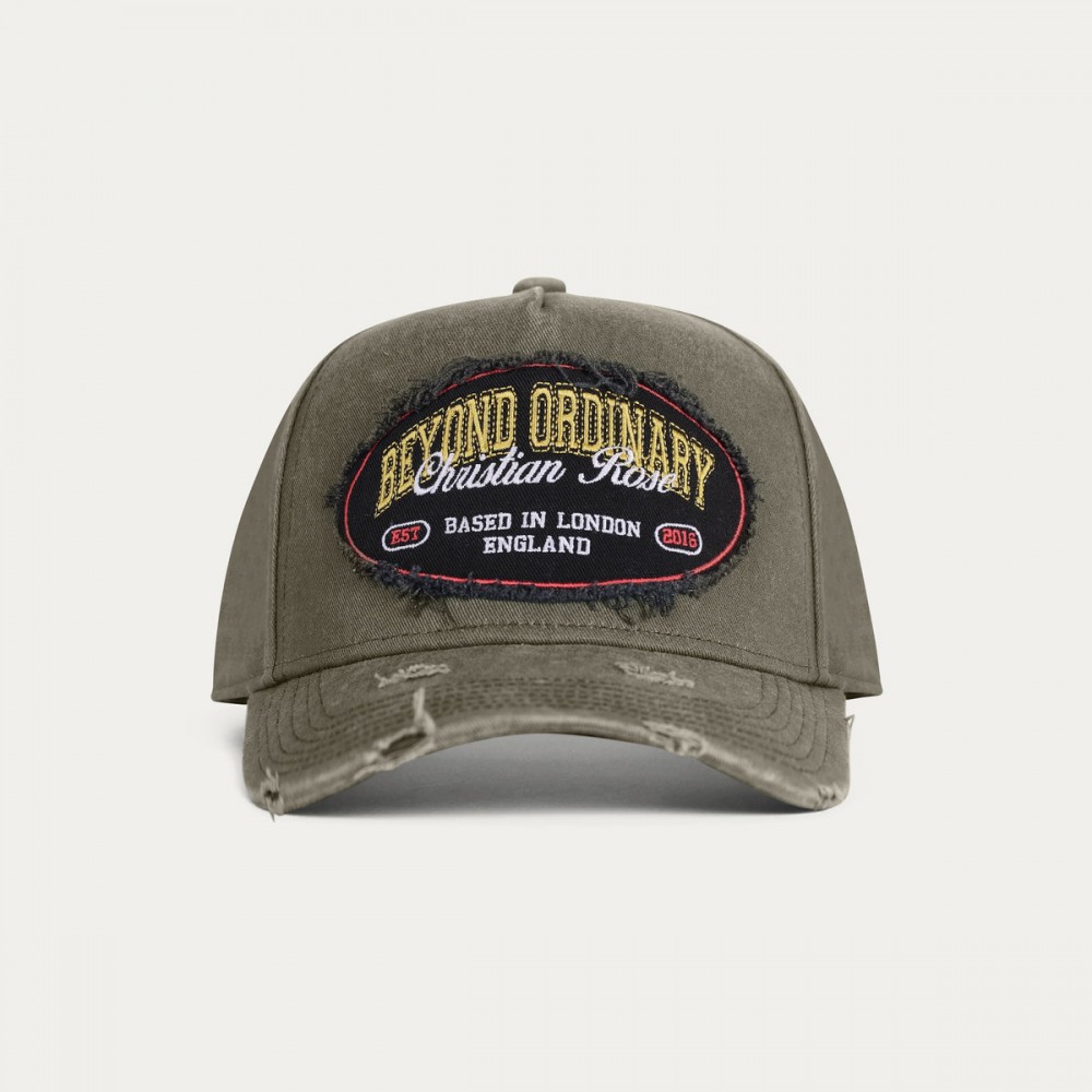 Christian Rose Beyond Ordinary Vol II Cap - Olive   /   Black   /   Yellow