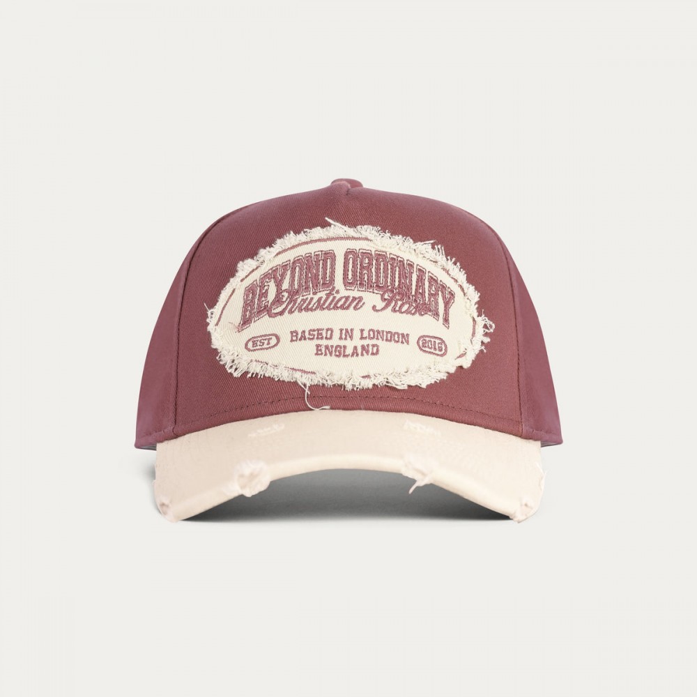 Christian Rose Beyond Ordinary Vol II Cap -  Off White  /  Wine