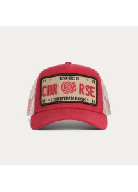 Christian Rose Washed Iconic II Cap - Red Christian Rose Washed Iconic II Cap - Red