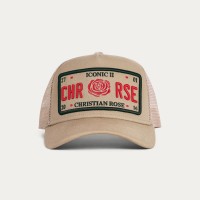 Christian Rose Washed Iconic II Cap - Sand