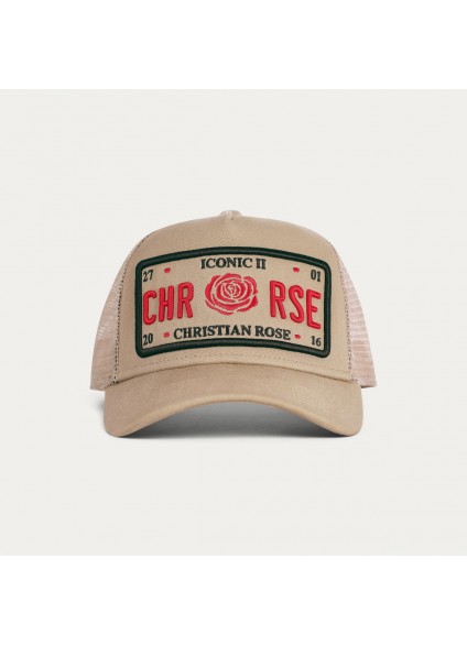 Christian Rose Washed Iconic II Cap - Sand