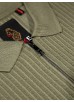 Luke 1977 Waffle On 1000 Zip Polo - Clover Green Luke 1977 Waffle On 1000 Zip Polo - Clover Green