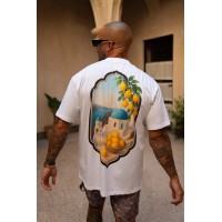 Sinners Attire Santorini T-shirt - White