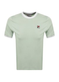 FILA MARCONI ESSENTIAL RINGER T-SHIRT - SURF SPRAY / WHITE