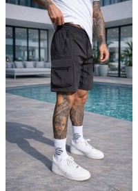 Sinners Attire Raptor Cargo Shorts - Charcoal Sinners Attire Raptor Cargo Shorts - Charcoal