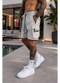 Sinners Attire Raptor Cargo Shorts - Grey Sinners Attire Raptor Cargo Shorts - Grey