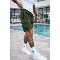 Sinners Attire Raptor Cargo Shorts - Khaki