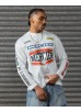Mercier MotoX Mesh Top - White