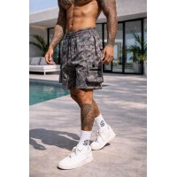 Sinners Attire Raptor Cargo Shorts - Digital Camo