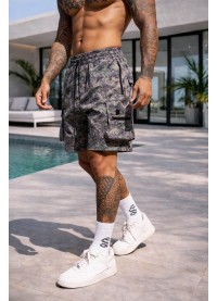 Sinners Attire Raptor Cargo Shorts - Digital Camo Sinners Attire Raptor Cargo Shorts - Digital Camo