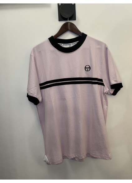 Sergio Tacchini SuperMac Tee - Light Lilac/Black