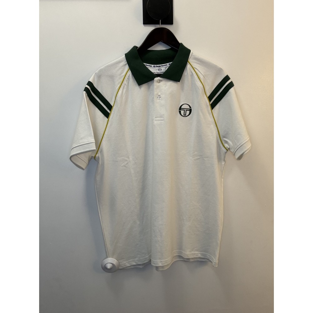 Sergio Tacchini New Cortona Polo - Gardenia / Pine Needle