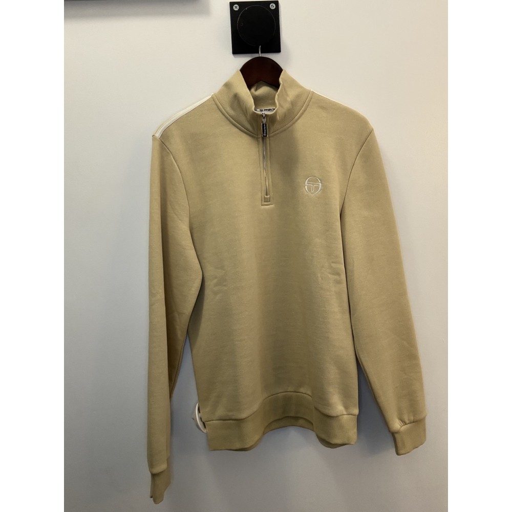 Sergio Tacchini Locchi 1/4 Zip Sweatshirt - Mojave Desert