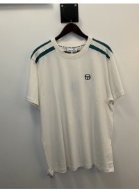 Sergio Tacchini Locchi Tee - Gardenia / Harbour Blue