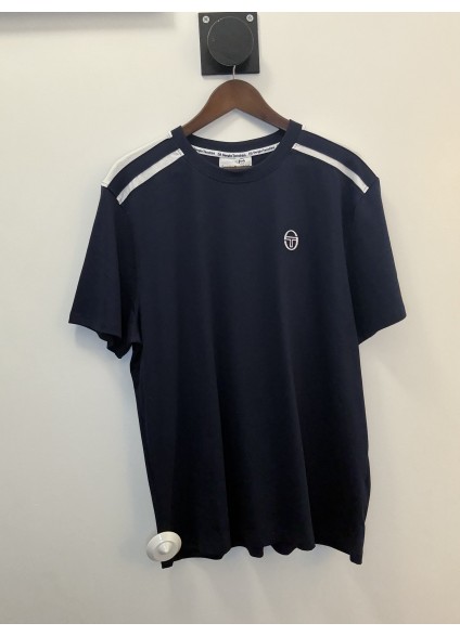 Sergio Tacchini Locchi Tee - Maritime Blue / White