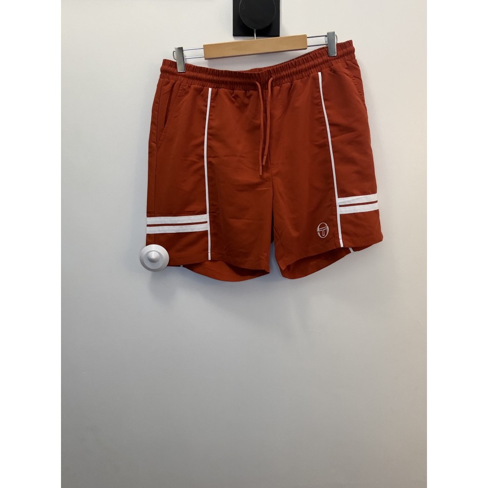 Sergio Tacchini Romolo Swim Shorts - Rooibos Tea / Gardenia