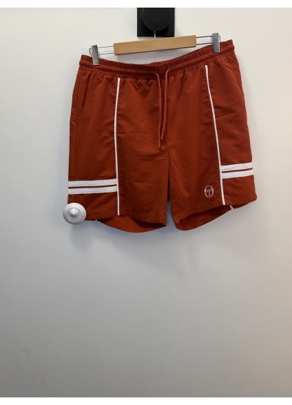 Sergio Tacchini Romolo Swim Shorts - Rooibos Tea / Gardenia