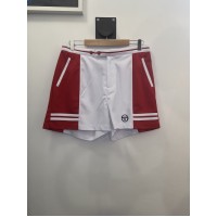 Sergio Tacchini SuperMac Tennis Shorts - White / Adrenaline Rush