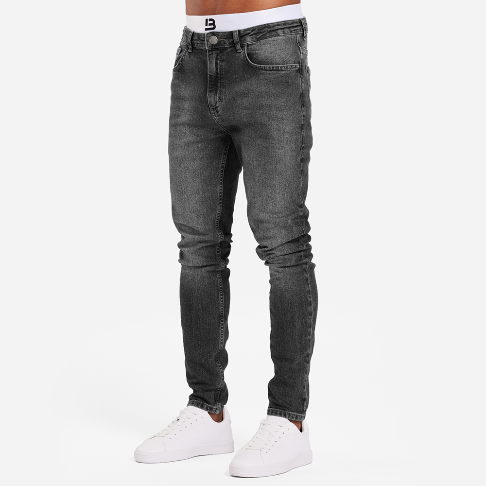 Bee Inspired Serrano Slim Fit Jeans - Black