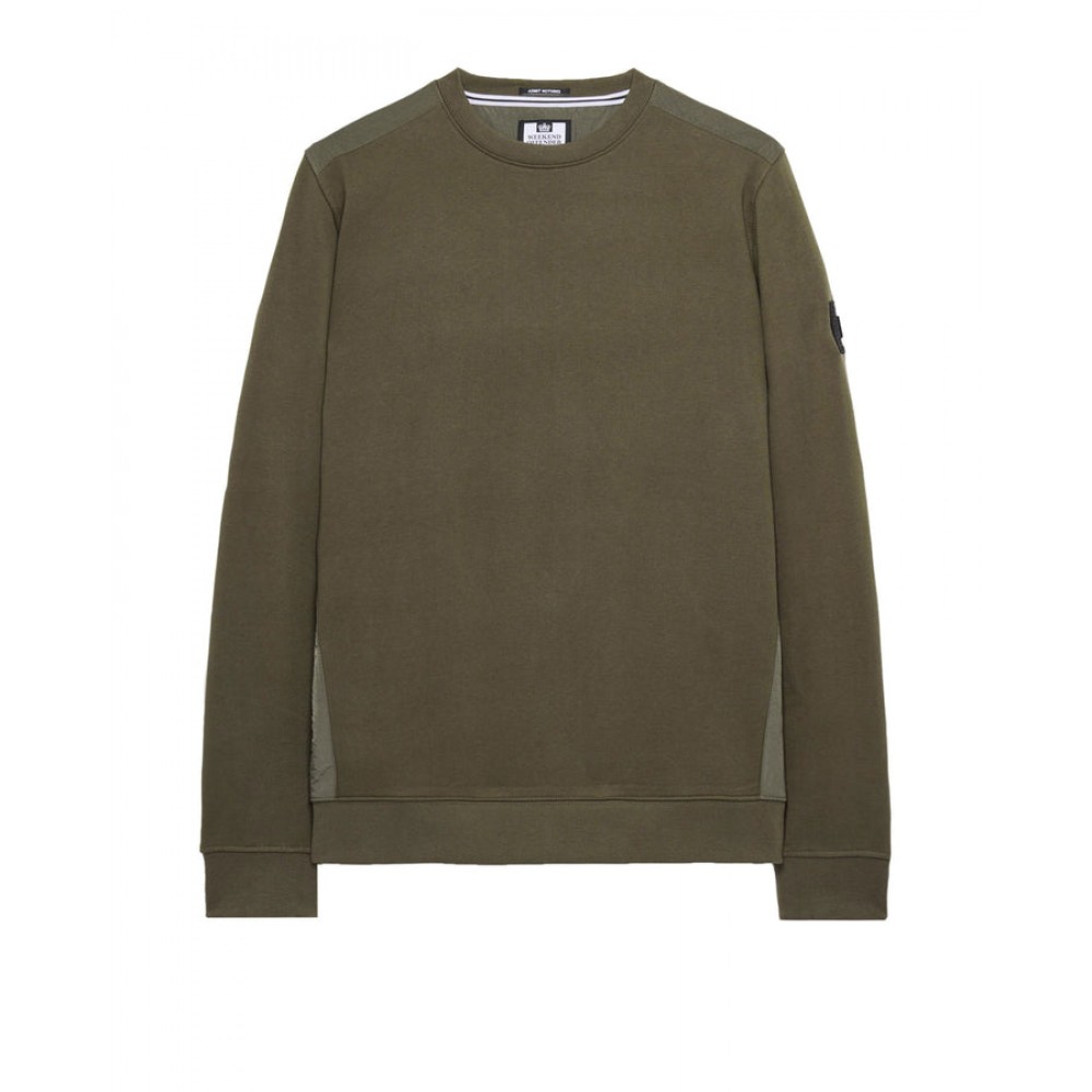 Weekend Offender F Bomb Sweatshirt - Castle Green