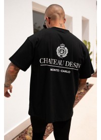 Sinners Attire Chateau De Sin T-Shirt - Black