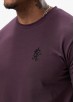 Gym King Fundamental Tee- Deep Plum